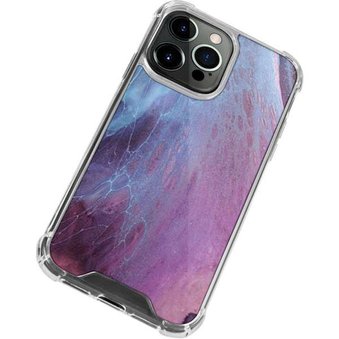 Space Marble iPhone 15 Pro Clear Case
